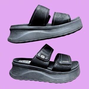 Y2K platform sandals
